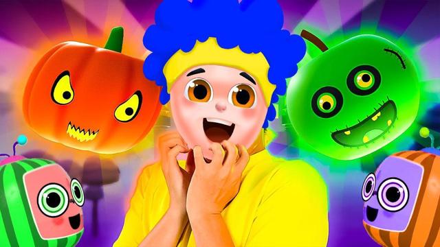 Dance Video | Come see the scary fruits and vegetables! | Happy Halloween  img