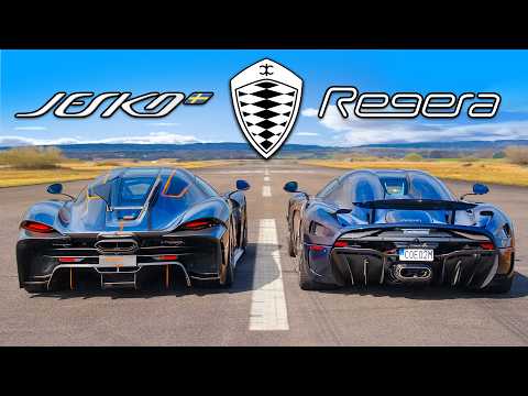 Koenigsegg Jesko Absolut v Regera: DRAG RACE img