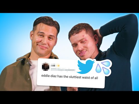 Oliver Stark and Ryan Guzman Read Thirst Tweets img