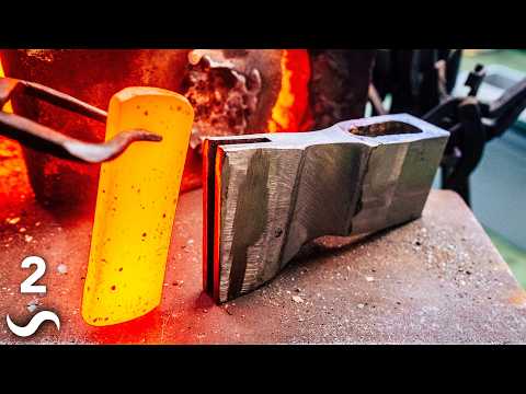 Titanium Damascus Axe - Part 2 img