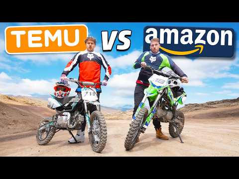 Amazon VS Temu Dirt Bikes Challenge! img