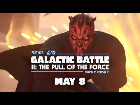 Pull of the Force | Fortnite Galactic Battle Gameplay Trailer img