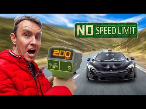 DRIVING MY MCLAREN P1 ON THE ROAD WITH NO SPEED LIMITS img