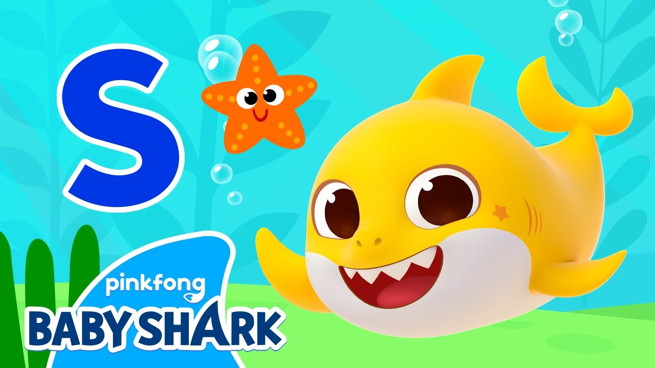 Starfish Loves Baby Shark - Letter S | Baby Shark's ABC Song | Learn ABCs with Baby Shark Official img