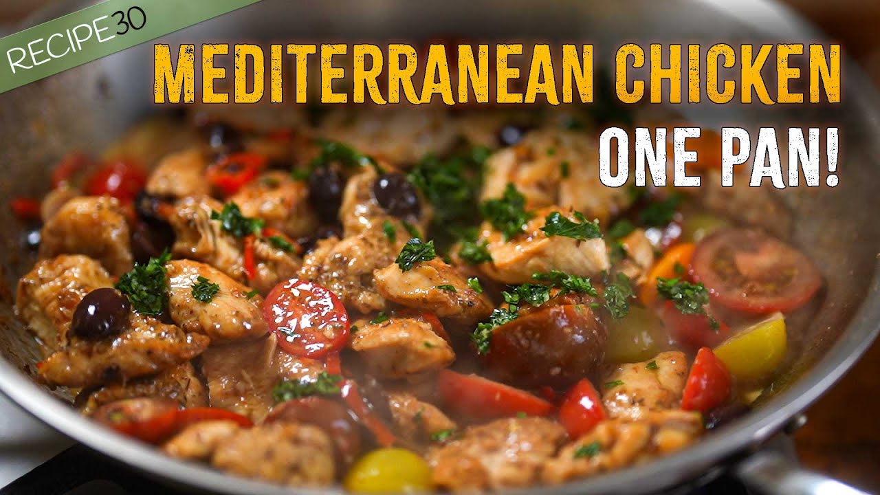 Healthy Mediterranean Chicken Recipe Made Easy! img